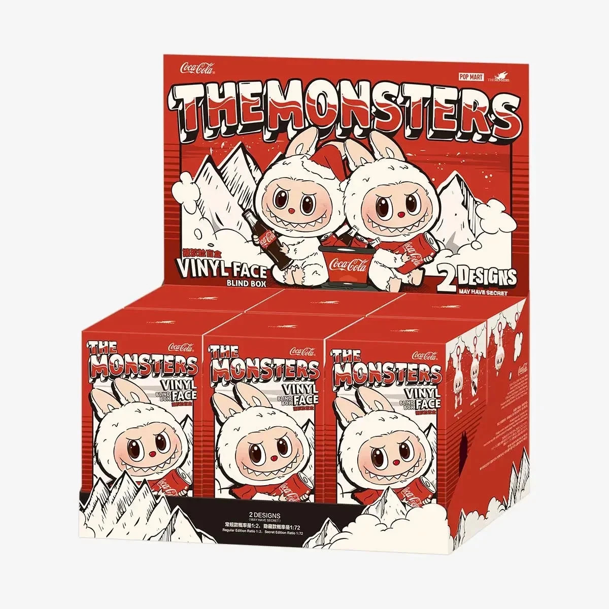 POP MART THE MONSTERS COCA COLA LABUBU WHOLE SET OF 6 AUTHENTIC