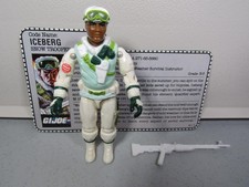 GI JOE -- 1986 ICEBERG 100 W FC - 10 items FREE SHIP -- GIJOE