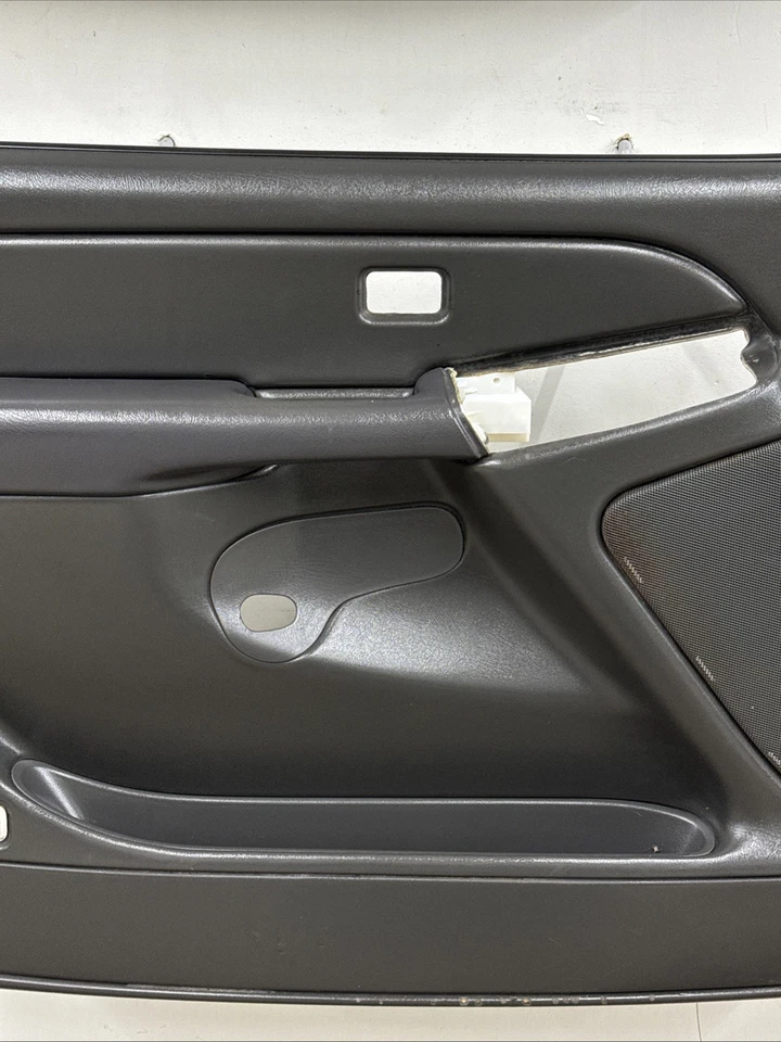 03-07 Chevy Silverado GMC Sierra Tahoe Yukon Pair Door Panels OEM Dk Pewter Read - Image 4 of 4