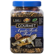 Zoo Med Gourmet Aquatic Turtle Food, 6-Ounce