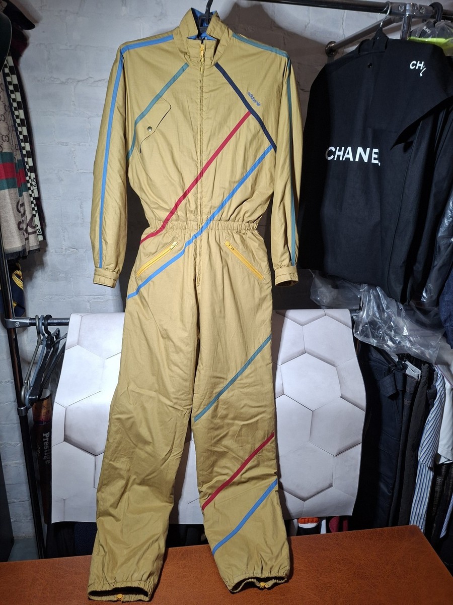Vintage Adidas One Piece Ski Snowboard Suit Made in West Germany
