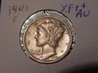 1941-S MERCURY DIME XF + AU POPULAR DATE SHIPS FREE