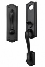 Baldwin Estate Bethpage Satin Black Entry Han...