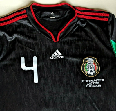 Rafael Marquez Jersey Shirt Mexico 2010 World Cup Soccer Adidas