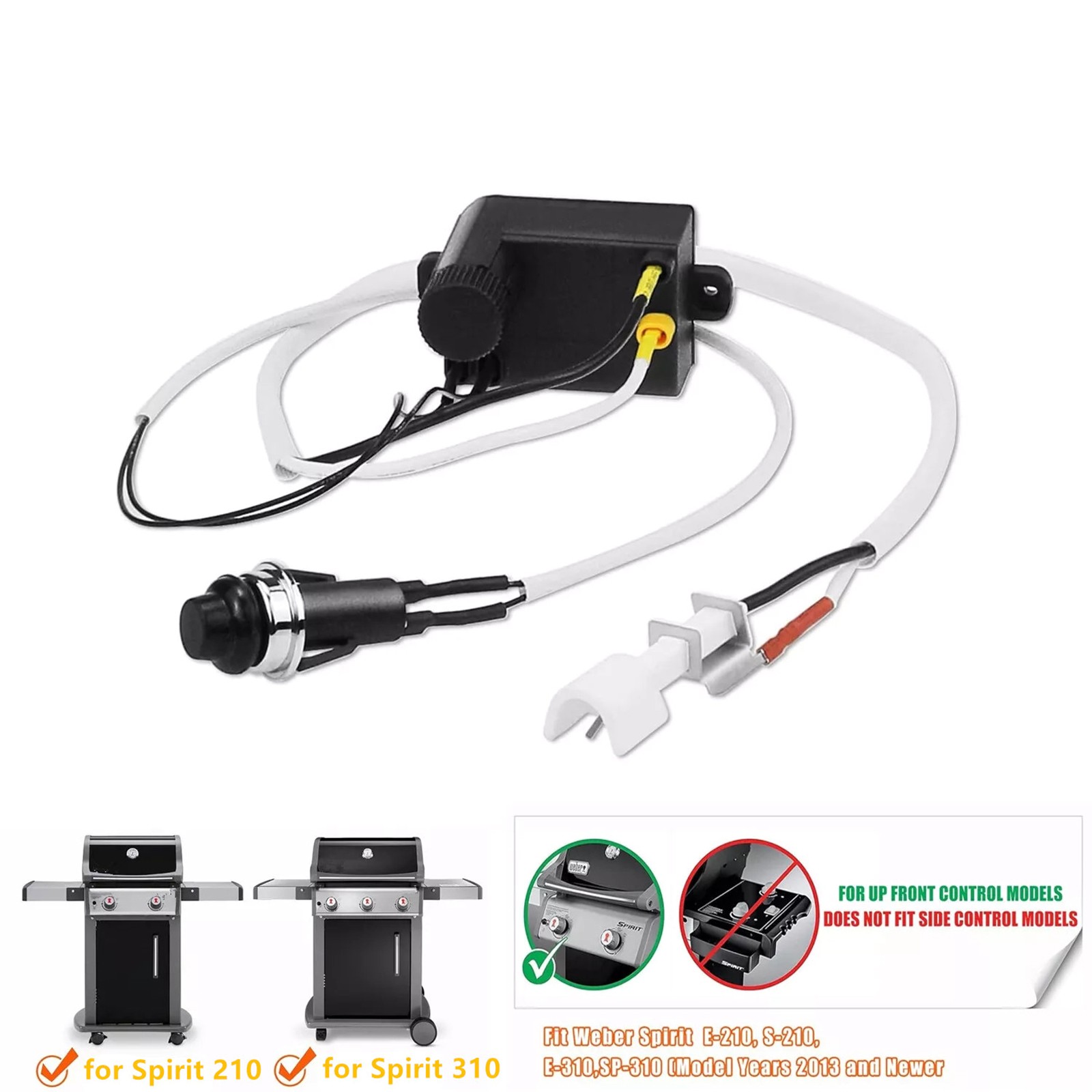 1 Set 7642 Grill Replacement Parts Igniter Kit for Spirit E210 S210 E310 SP310