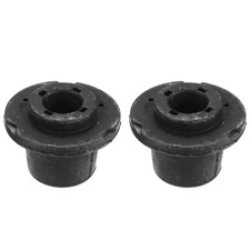 X AUTOHAUX 2pcs Lower Rubber Cushion Bushing Radiator 1.14"x1.54", Black 