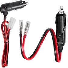 Cigarette Lighter Male Plug CB Radio Power Cord 12V Fused Replacement 12V Plug C