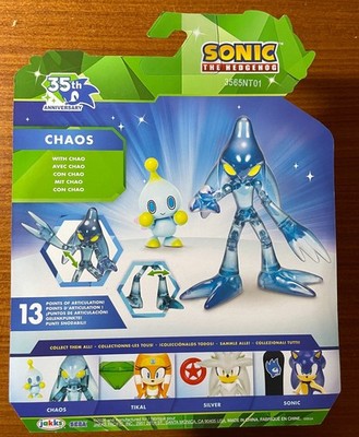 Jakks Pacific Sonic the Hedgehog 35th CHAOS w/CHAO 4