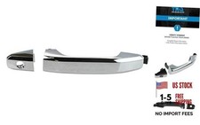 Outside Exterior Door Handle Chrome Front Driver Side Compatible with