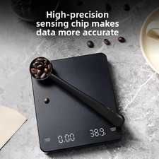 Digital Coffee Scale with Timer LED Screen Espresso USB 3kg Kitchen Scale
