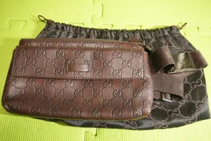 Rare sac bandoulière Gucci cuir pochette taille Gucci Sima du Japon
