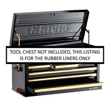 Toll chest draw lining - 9 draws - 3mm sheets cut to size -  Clarke CBB209BGC
