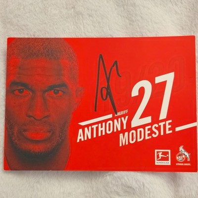 Anthony Modeste 1. FC Köln Autogrammkarte original signiert #S11427