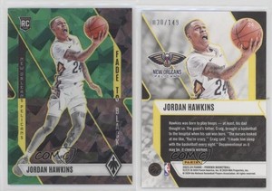 2023-24 Panini Phoenix Fade to Black Green Ice /149 Jordan Hawkins #24 Rookie RC