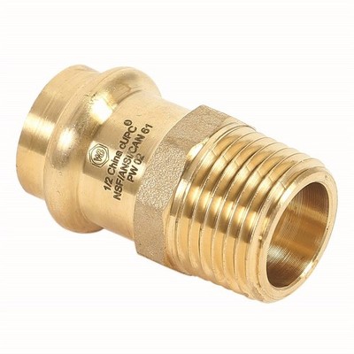 PPG 99609 for PlumbMaster 1/2 Press X 1/2 Mnpt Brass Adapter