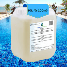10L Pool Desinfektion Wasseraufbereitung Poolpflege Algezid 12kg
