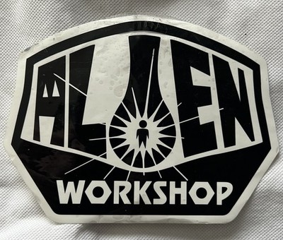 Alien Workshop Skateboards Sticker Retro Vintage