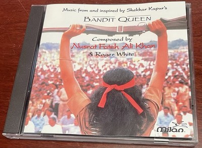 Nusrat Fateh Ali Khan - BANDIT QUEEN CD Soundtrack Roger White VG+