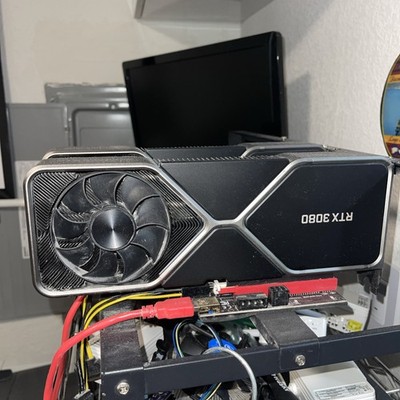 NVIDIA GeForce RTX 3080 Founders Edition 10GB GDDR6X Graphics Card -...