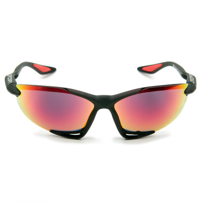 Daisan Fahrradbrille Mit 3 Wechselscheiben – 100% UV-Schutz, Verstellbare Nasenpads