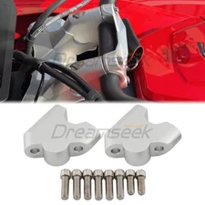Motorcycle Handlebar Riser Move Back Clamps for BMW S1000XR 2020 2021 2022 Alu