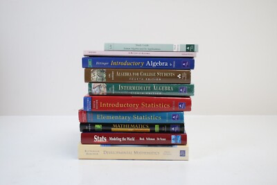 Addison Wesley math textbooks lot 10 algebra statistics