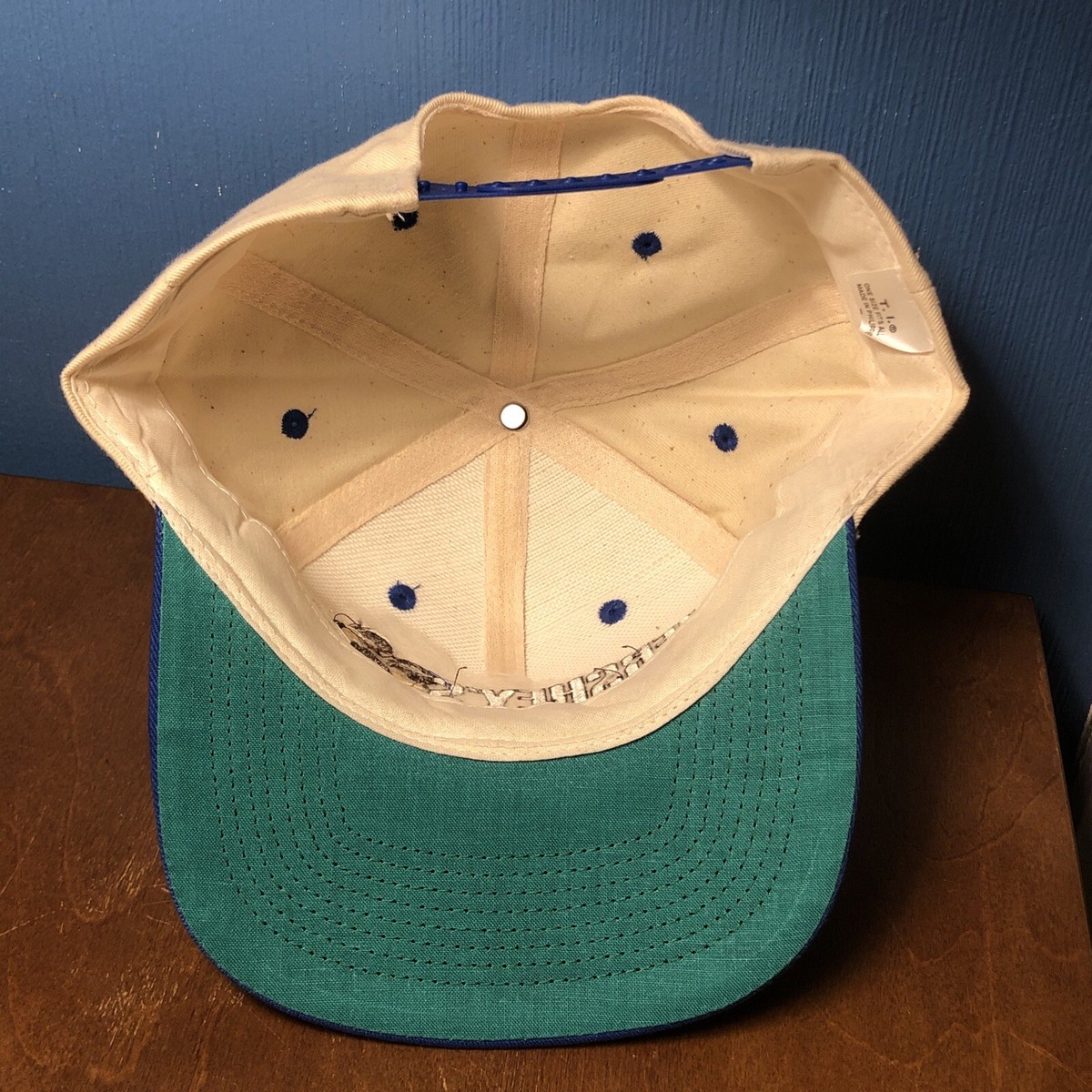 VINTAGE HERSHEY'S Chocolate Cookies n Cream Candy Snapback Hat