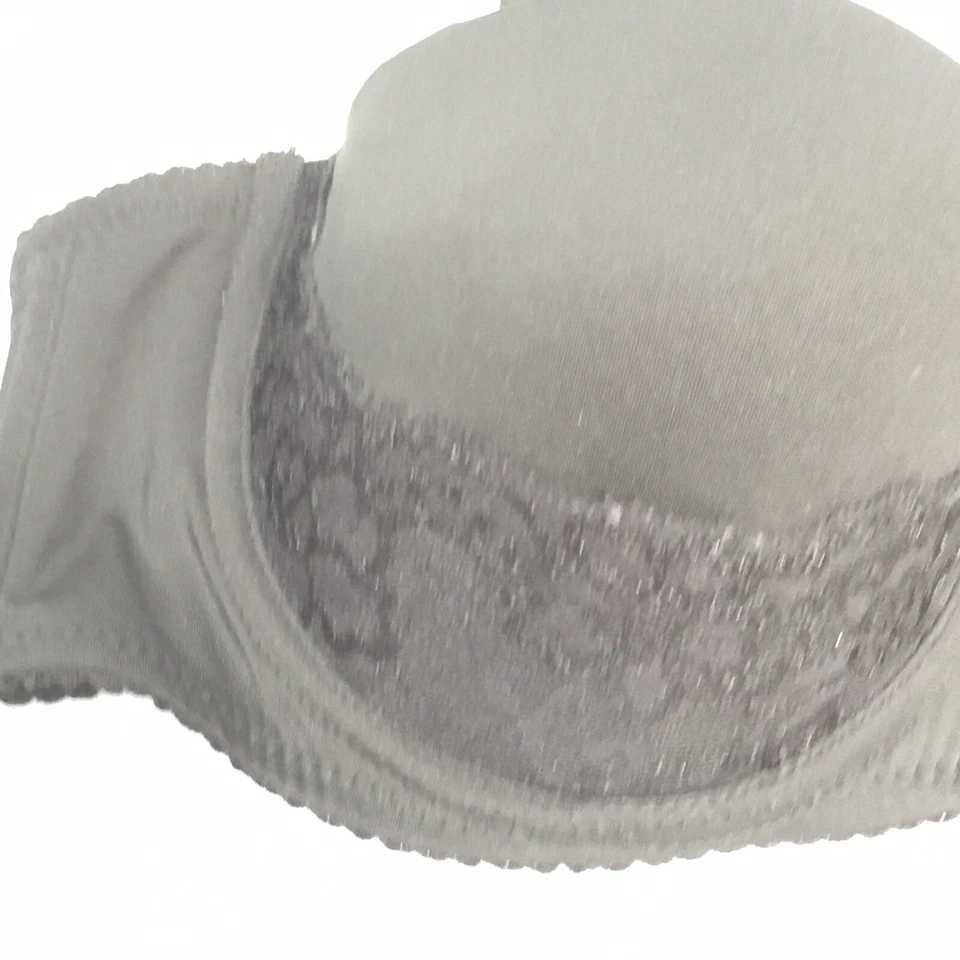 Jessica Simpson 胸罩 38C 黑色花边杯侧边保持华丽 — 第 4/4 张图片