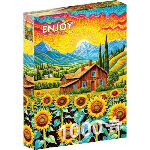 Enjoy Puzzle NJP2145 Puzzle 1000 pezzi - Sunflower House