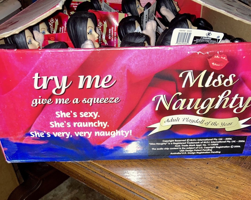 NAUGHTY ADULT ONLY NOVELTY TALKING DOLL BACHELOR PARTY GAG GIFT TOY