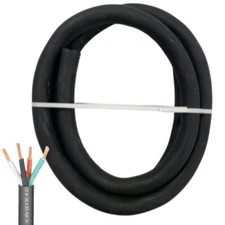 3 Ft. 8/4 8 AWG Gauge 4 Conductor SOOW Cable Wire 600V Portable Power Cable
