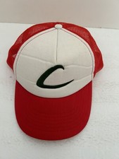 Pok mon Ash Ketchum Hat with Adjustable Plastic Snap Closure