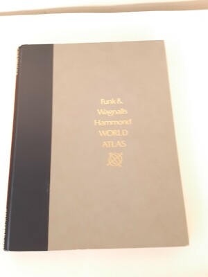 Funk And Wagnalls Hammond World Atlas 1988
