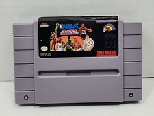 NBA All Star Challenge Game Super Nintendo SNES Game Cartridge Only Vtg