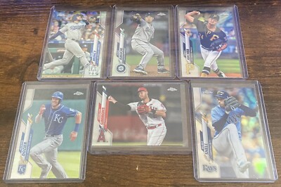 Muncy Snell Semien Kieboom Choo Gallo 2020 Topps Chrome Refractor Lot (17)