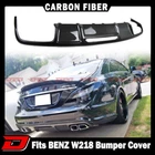 11-14 Fit For Mercedes Benz W218 Rear Diffuser Bumper CLS63 CLS550 CLS350 Carbon