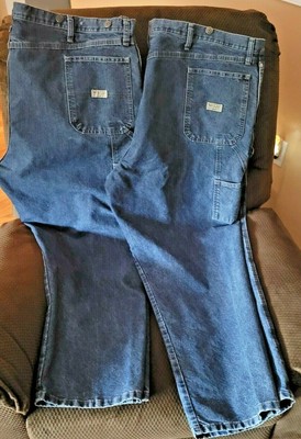 Lot 2 Wrangler Blue Jeans Mens 48 50x30 