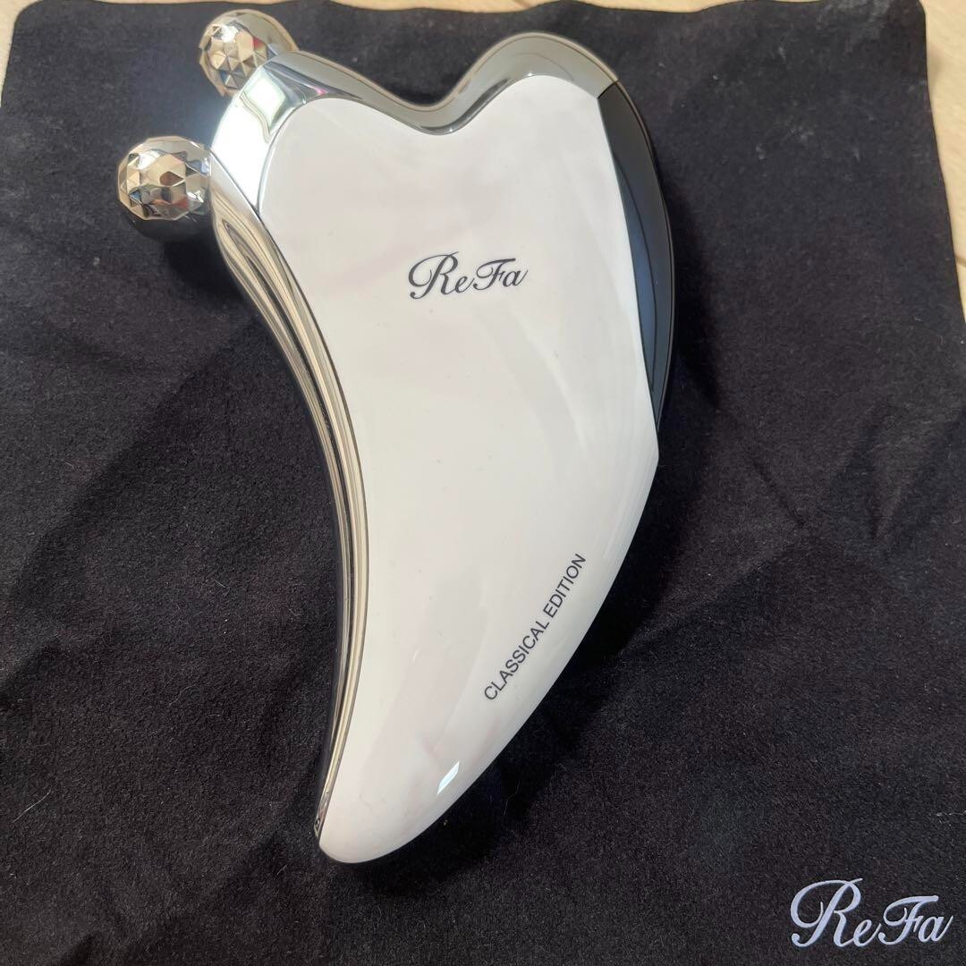 ボディ・フェイスケア ReFa RF-CB2340B-W WHITE MTG ReFa CAXA WHITE RF-CB2340B Facial Massage Handy Roller