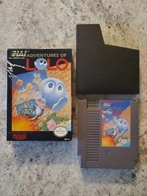 Retro Adventures of Lolo (Nintendo Entertainment System, 1989) giochi vintage NES