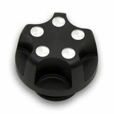 Pirate Mfg CA0010-1SB 2010-13 Camaro 6.2L V8 Rivet Black Billet Oil Cap, Ea.