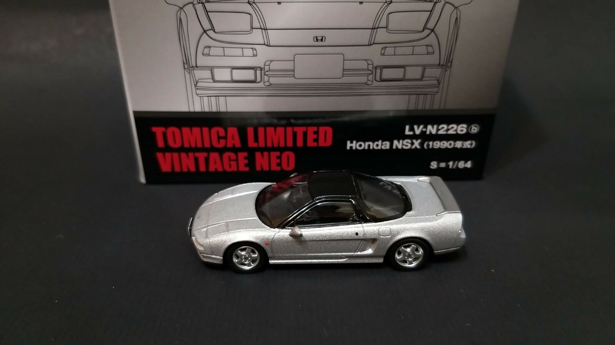 TOMICA LIMITED VINTAGE NEO Honda NSX LV-N226b (Silver) ~ 1/64