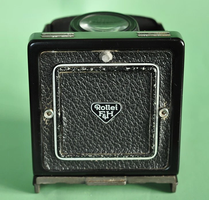 Buscador de nivel de cintura para cámara facial blanca Rolleiflex T / WLF, piezas originales Rollei Foto 2 de 4