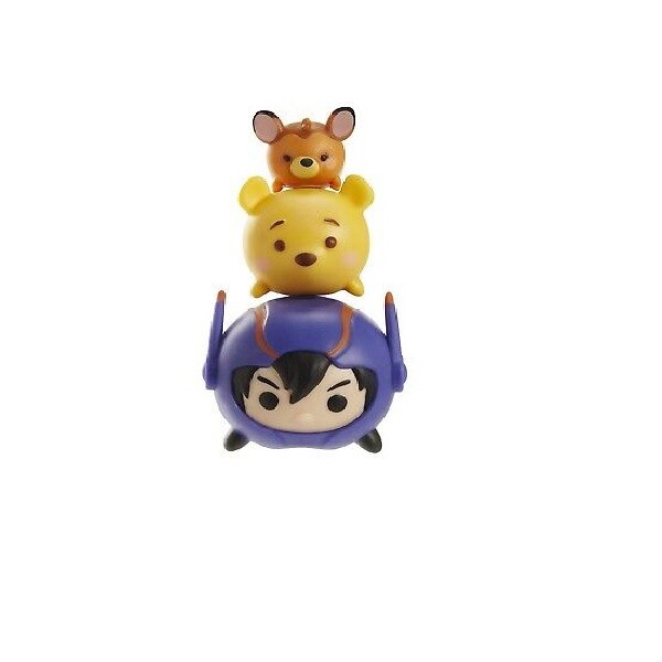DISNEY TSUM TSUM Stackable 3-Pack Figures Series 2 Bambi, Winnie