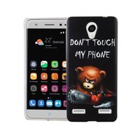 Handy HüLle FüR ZTE Blade L7 BäR Dont Touch Tasche Cover Motiv Slim TPU Bumper