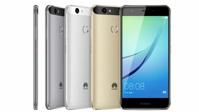 Huawei Nova 5.0'' Single SIM 32GB/3GB RAM entsperrt Smartphone - grau/gold