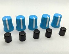 5 Blue Knobs for Pioneer DDJ-SX S1 T1 SB SR RX SZ WEGO ERGO Controller Part DJ