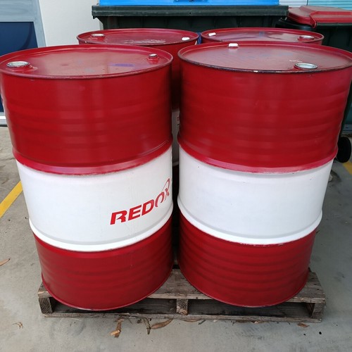 Metallic Drum, container, 200L, Red color, Close Top, local pick only - Picture 2 of 3
