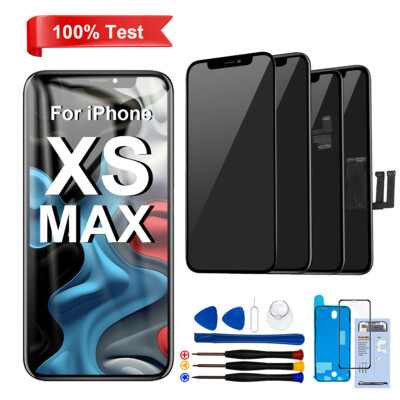 Für iPhone XS Max Display Ersatz Full HD Bildschirm 3D Touch Screen OLED LCD Kit
