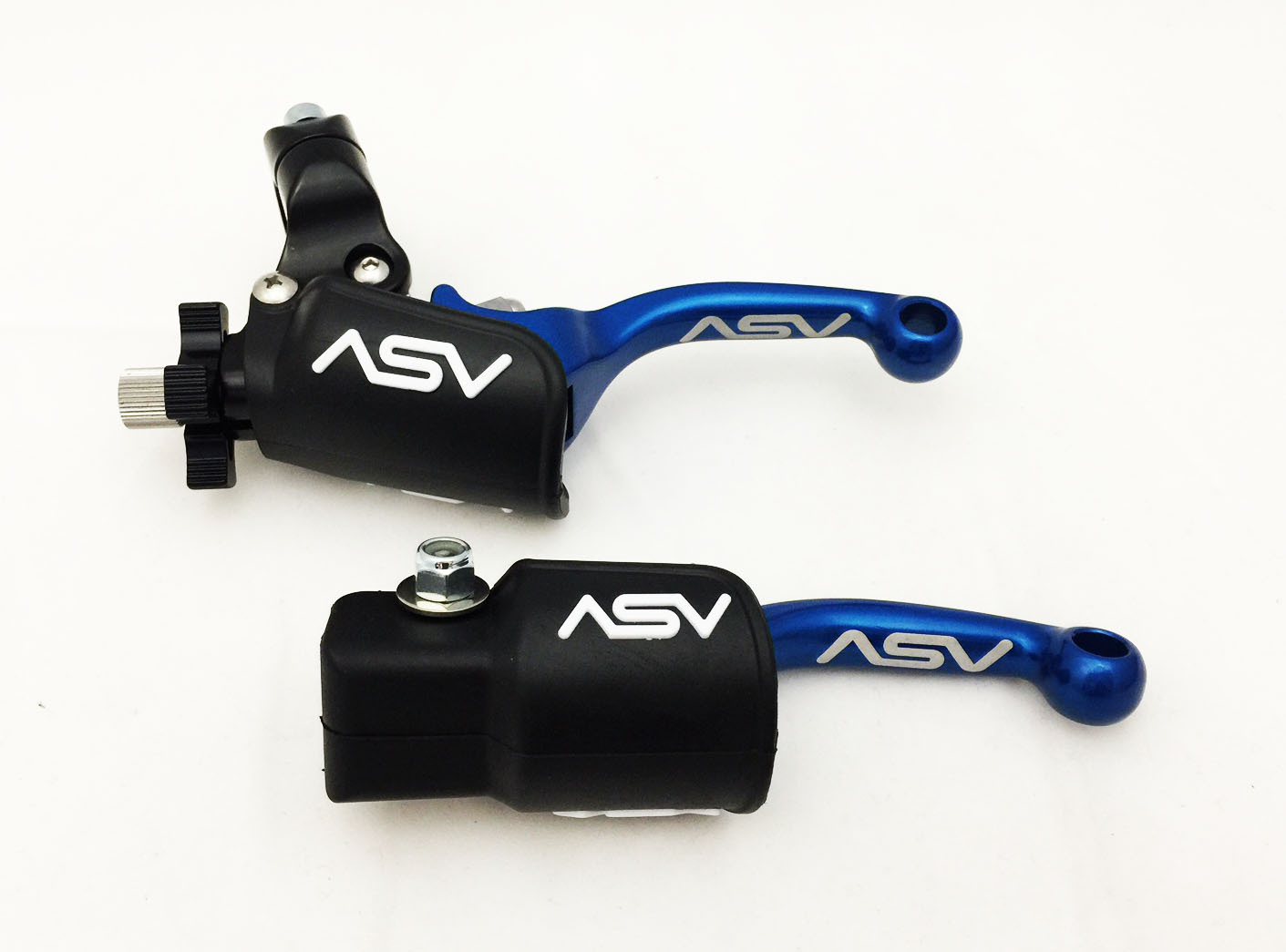 ASV F3 SHORTY BLUE CLUTCH + BRAKE LEVERS W/ DUST COVERS YZ 250 125 80 85 426F eBay