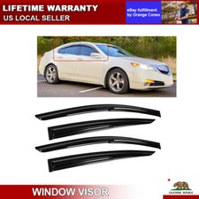 For 2009-2014 Acura Tl Jdm Mugen Style Window Visor Vent Rain Guards Deflectors For 2009-2014 Acura Tl Jdm Mugen Style Window Visor Vent Rain Guards Deflectors